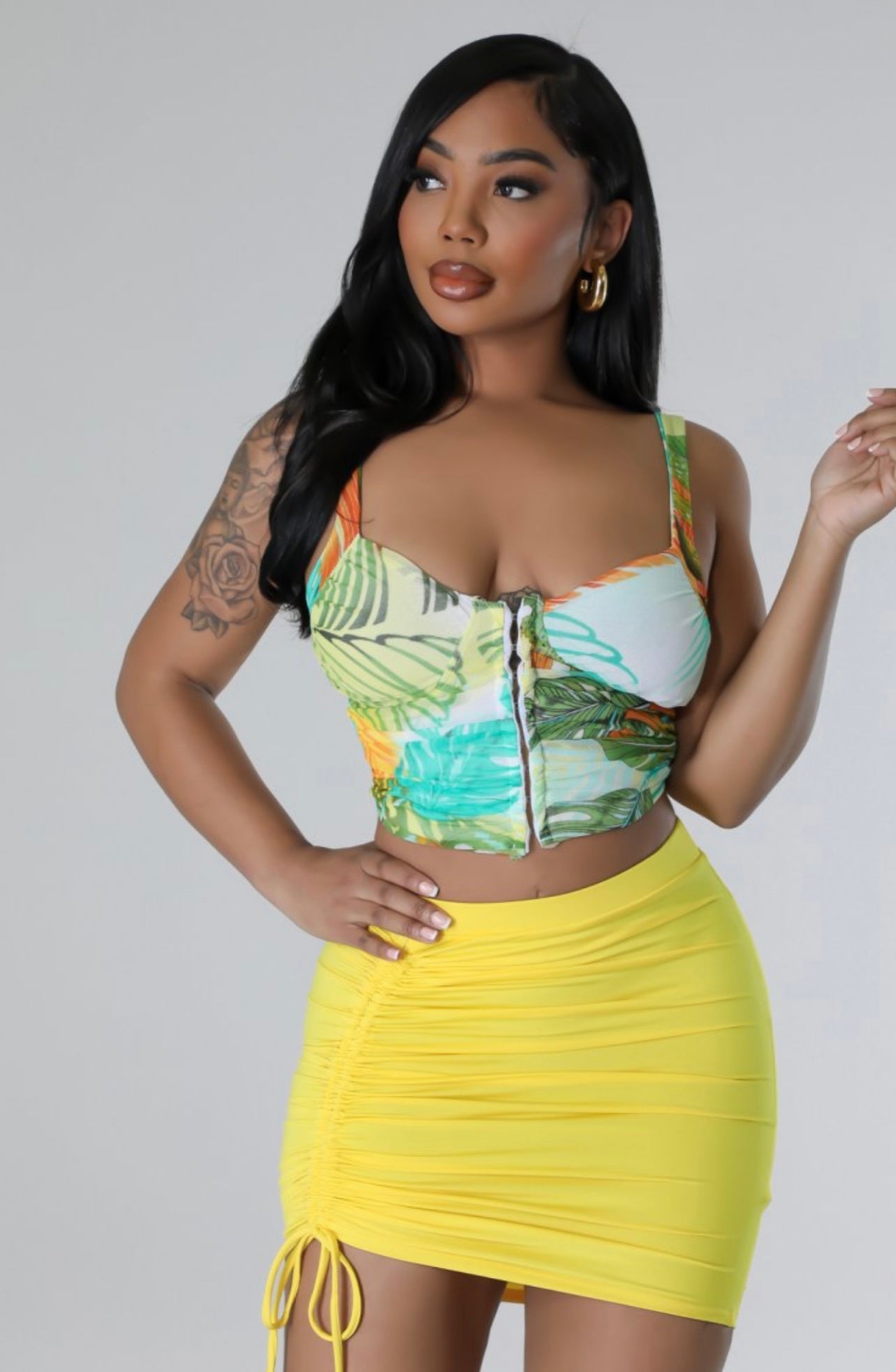 ON VACATION SKIRT SET
