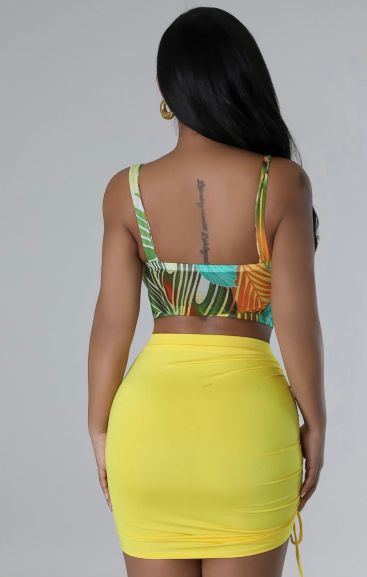 ON VACATION SKIRT SET