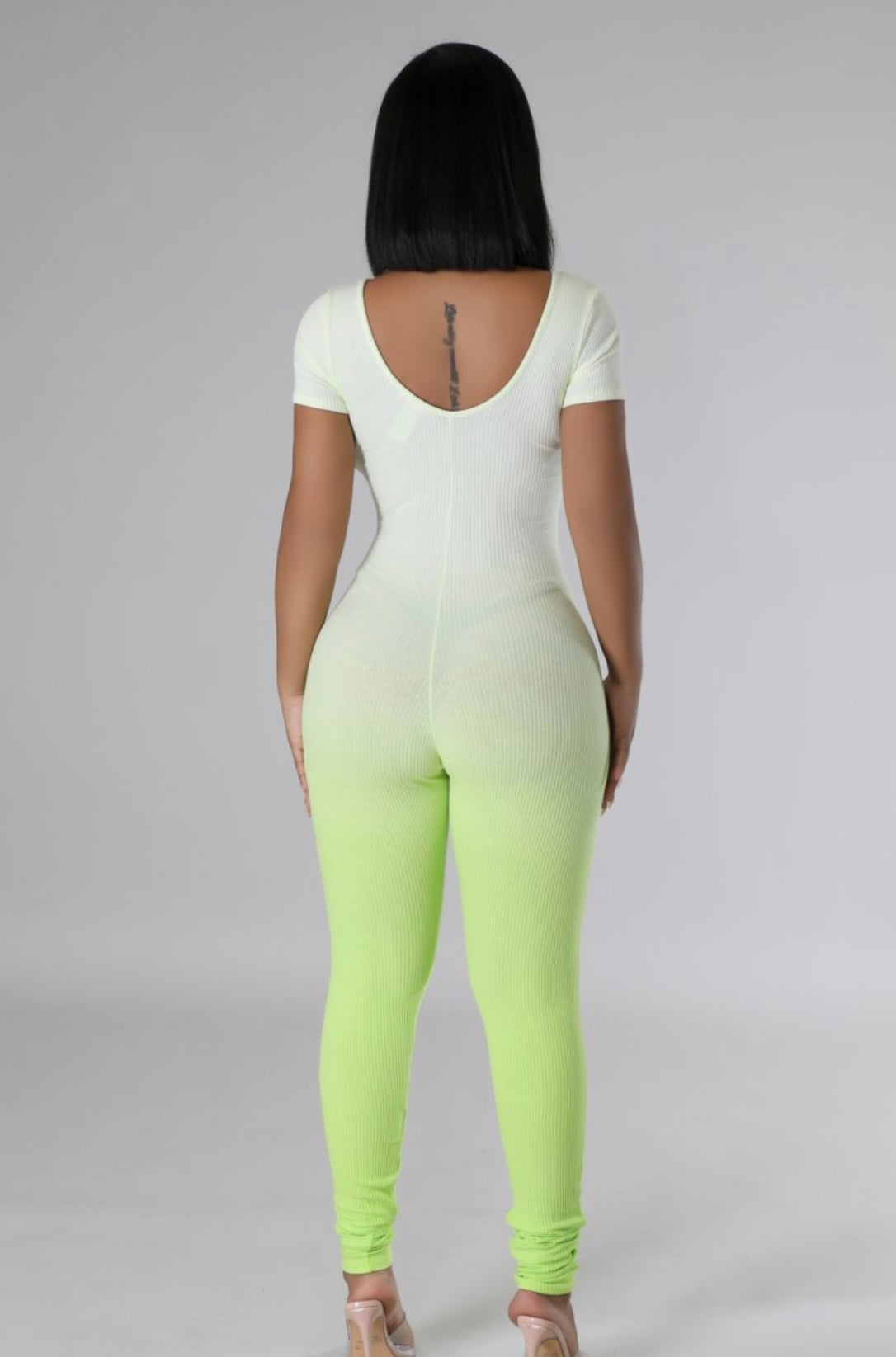 KEY LIME GREEN JUMPSUIT