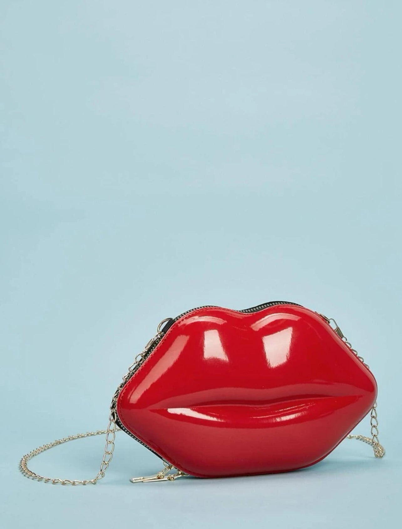 RED LIPS PURSE